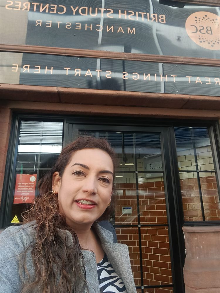 Certificado Student of the Week BSC Manchester — Jenny Molano