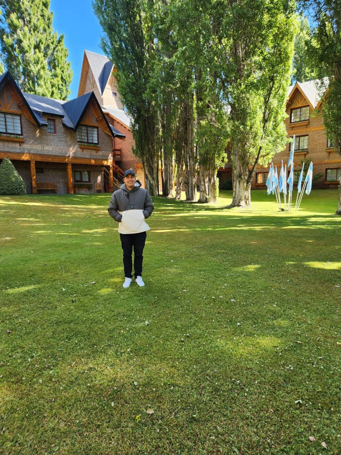 Samuel Sánchez en Bariloche, Argentina